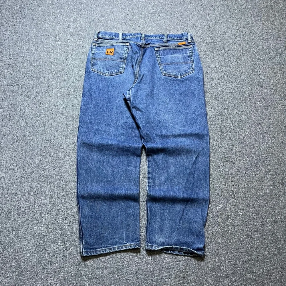 Wrangler Riggs Workwear FR Jeans 38x30 Blue Flame Resistant Denim FR3W050